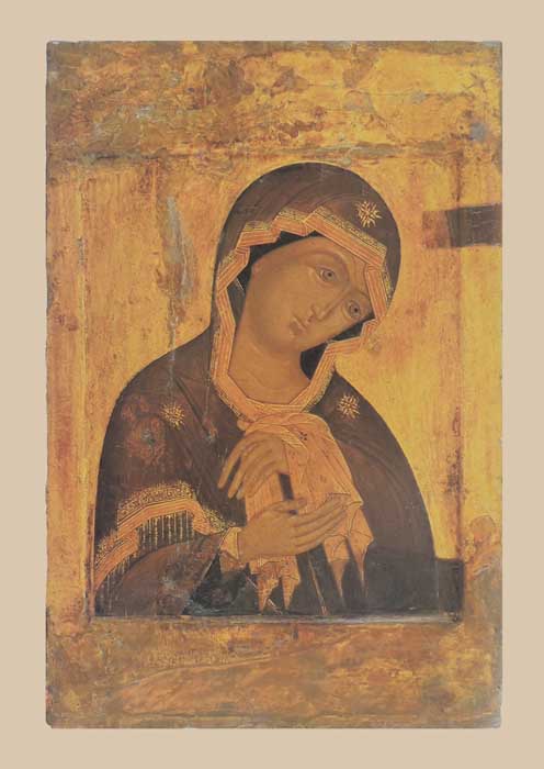 Икона "Богородица из деисусного чина"